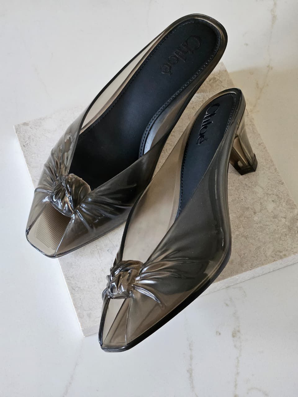 Chloe Jelly Mules