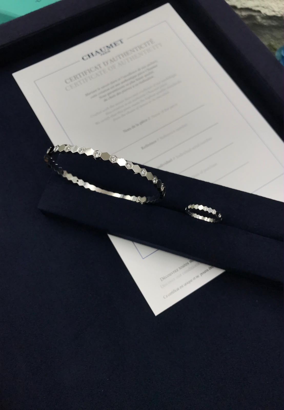 Chaumet Bee My Love Diamond Bangle & Ring