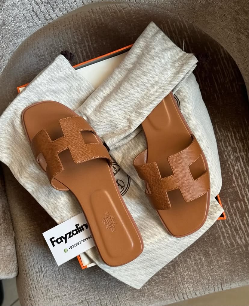 Hermes Oran Sandal Flat