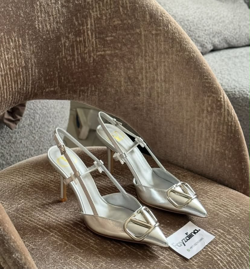 Valentino Garavani VLogo Slingback Pump.