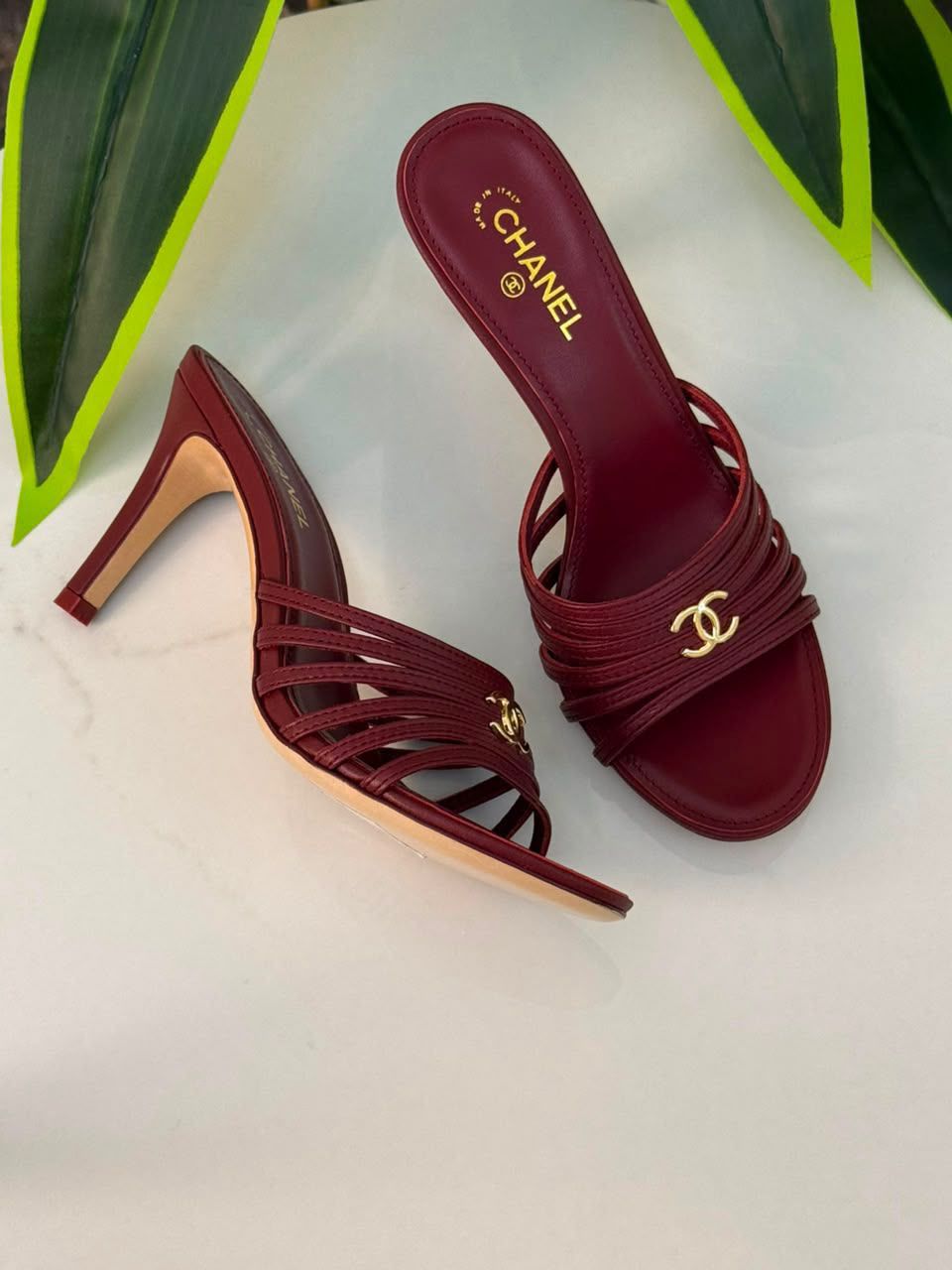 Chanel Calfskin Mules Sandal