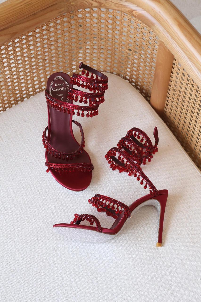 Rene Caovilla Chandelier Sandal