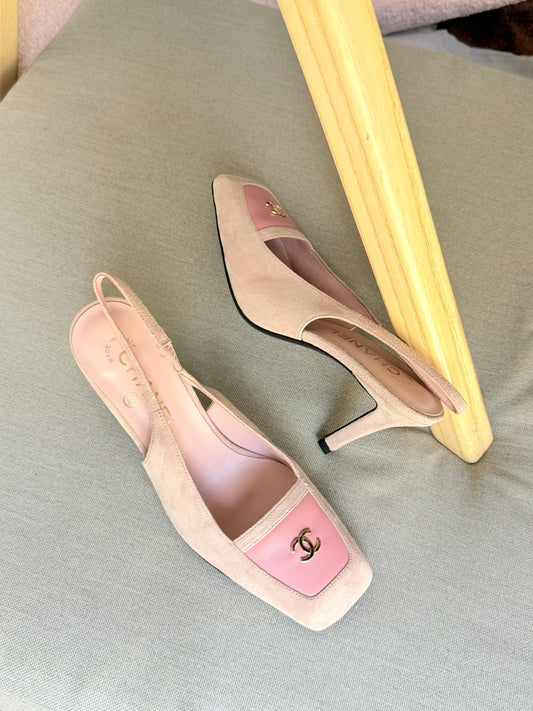 Chanel Slingback Heel