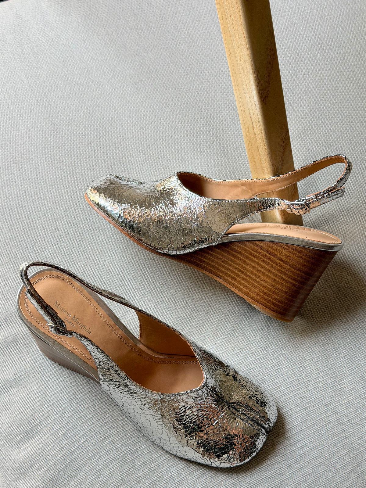 Chanel Maison Margiela Sandal Silver