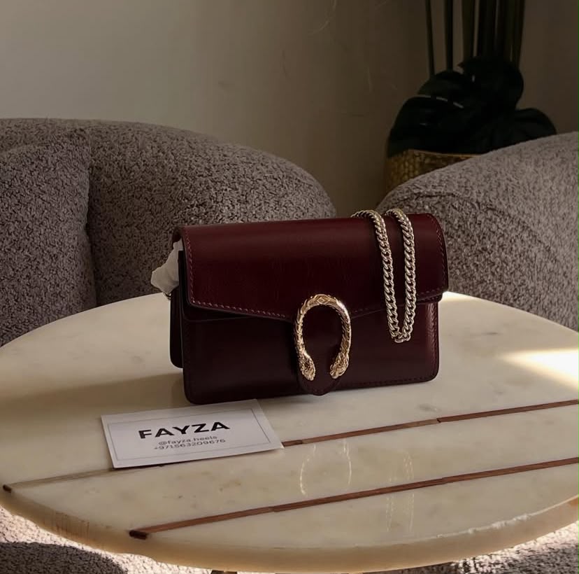 Gucci Dionysus Super mini Shoulder bag — burgundy