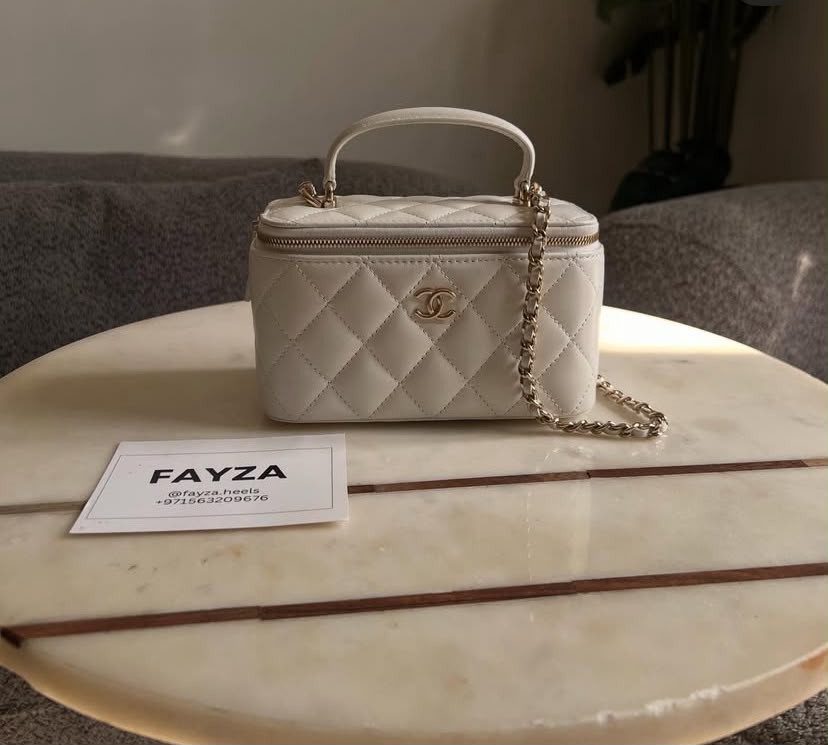 Chanel Vanity - Black Lamb Skin