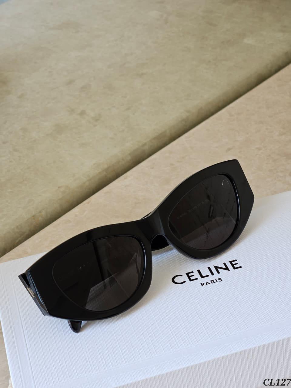 Celine - black cat-eye/butterfly frame — CL127