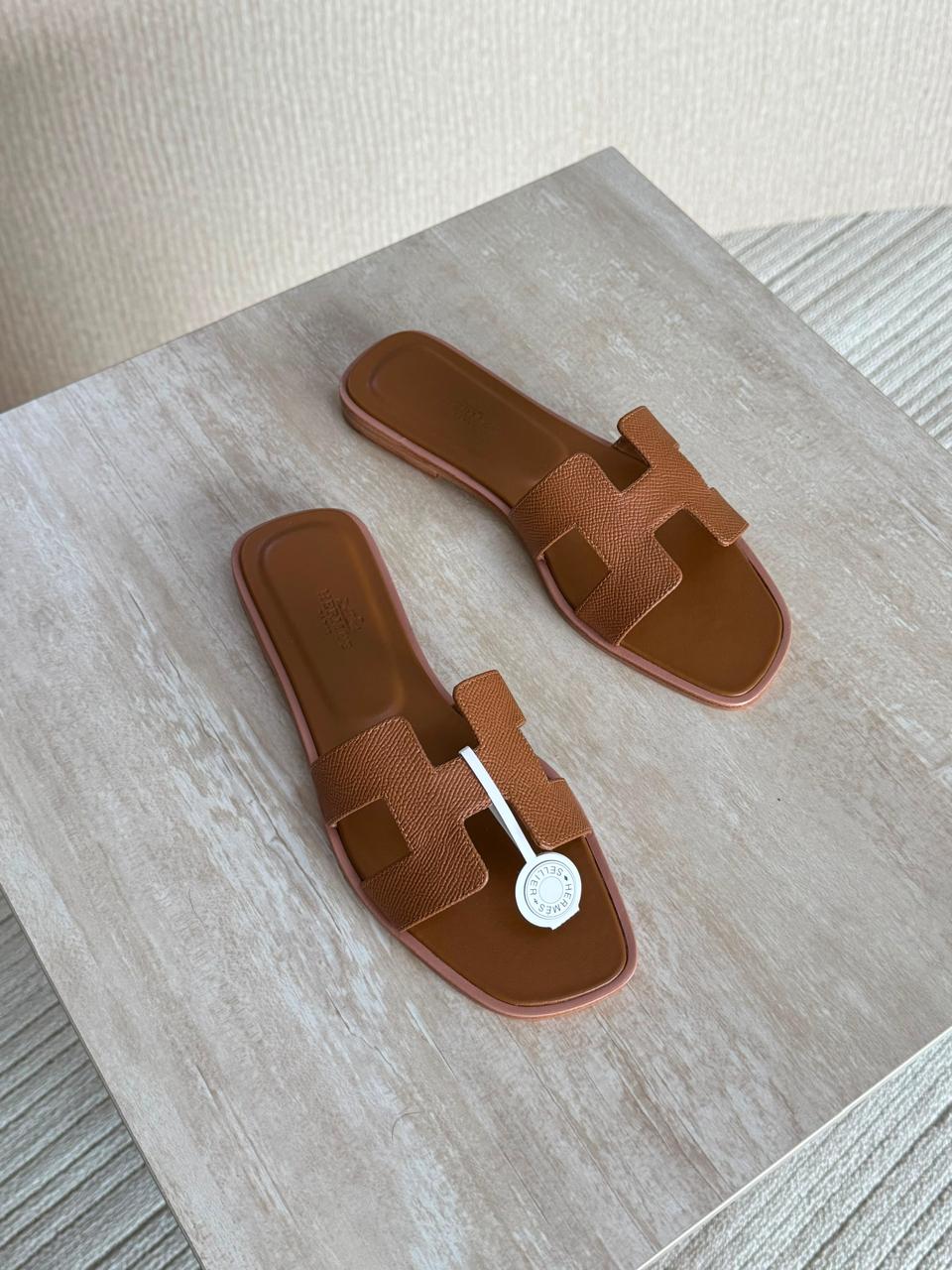 Hermes Oran Flat Sandal