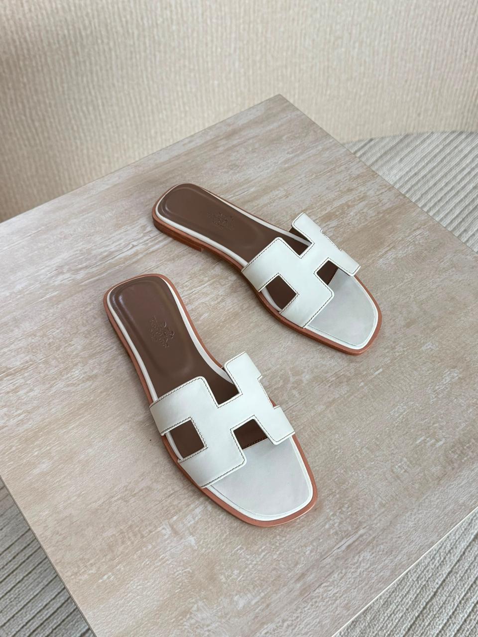 Hermes Oran Flat Sandal