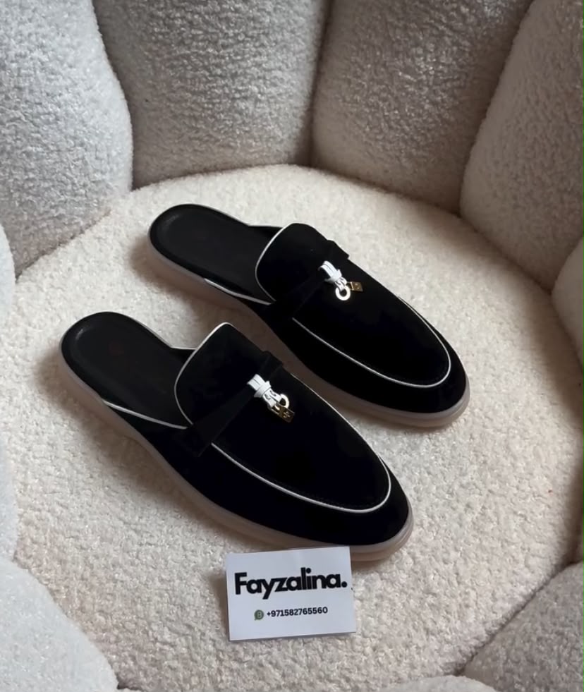 Loro Piana Summer Walk Loafers Open From Back