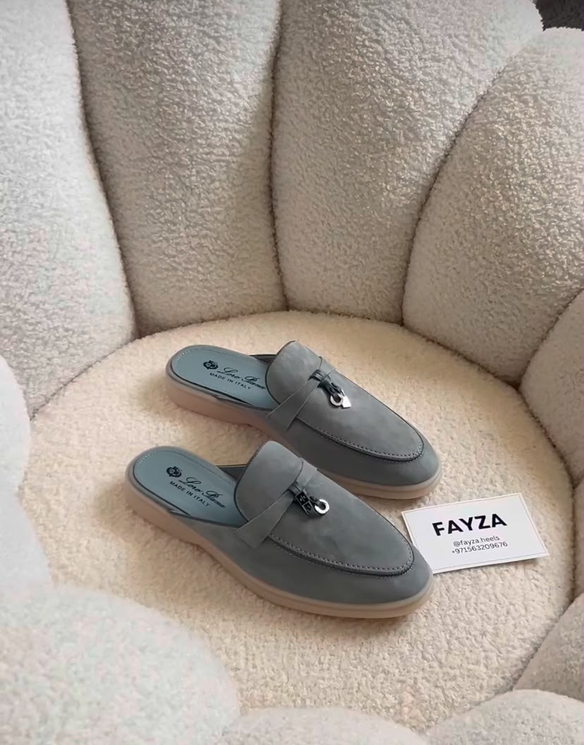 Loro Piana Summer Walk Loafers Open From Back