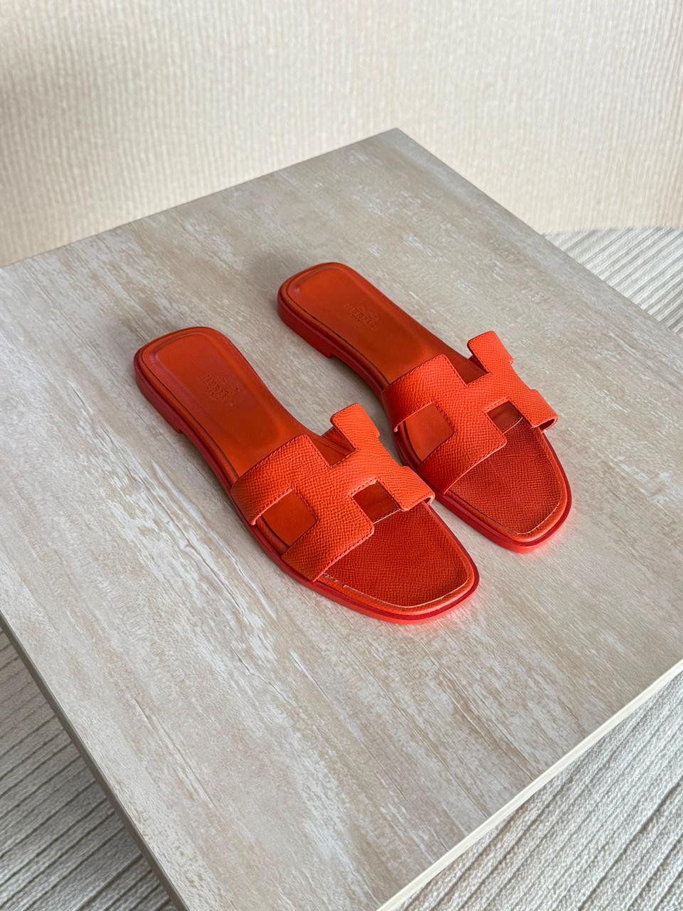 Hermes Oran Flat Sandal