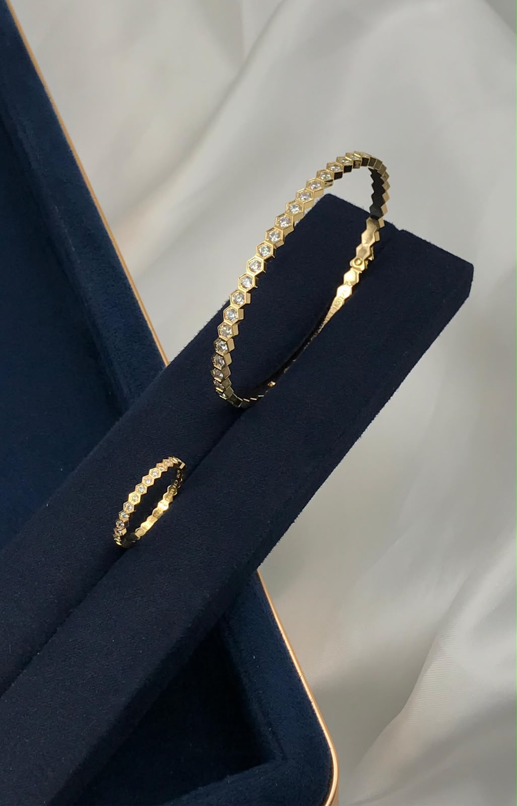 Chaumet Bee My Love Bangle & Ring (Diamond, Gold)