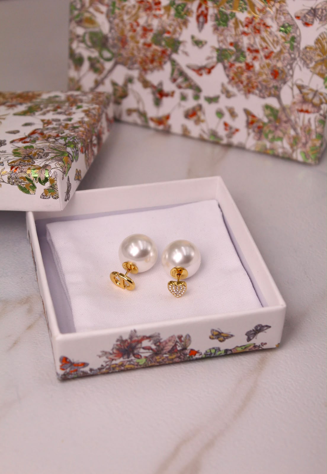 Dior Pearl Drop Earrings