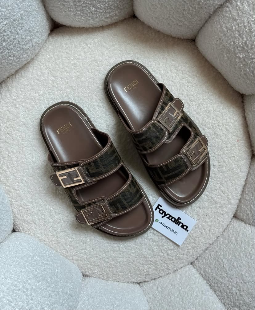 Fendi FF Logo Sandal