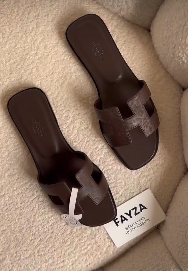 Hermes Oran Sandal Flat