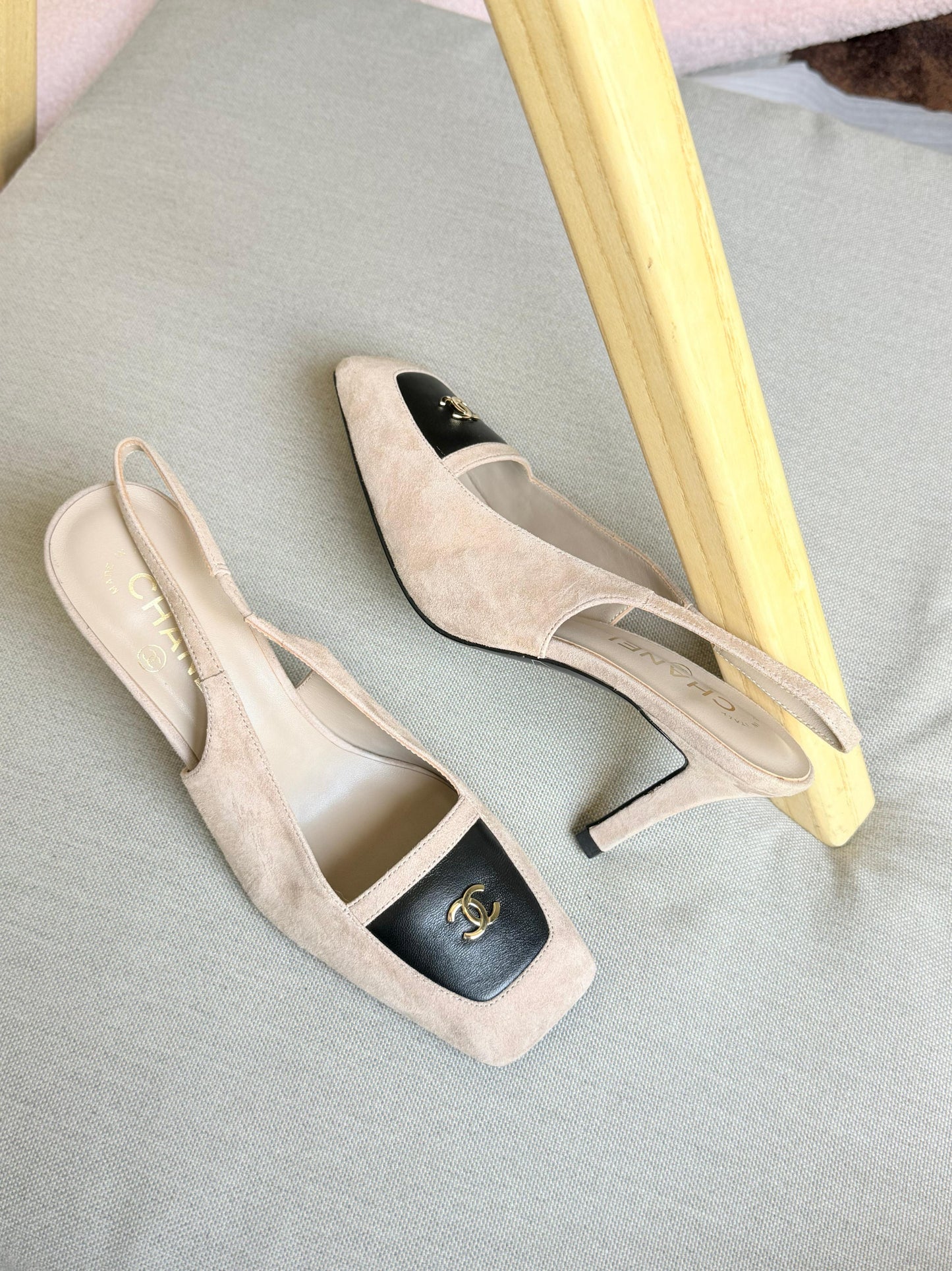 Chanel Slingback Heel