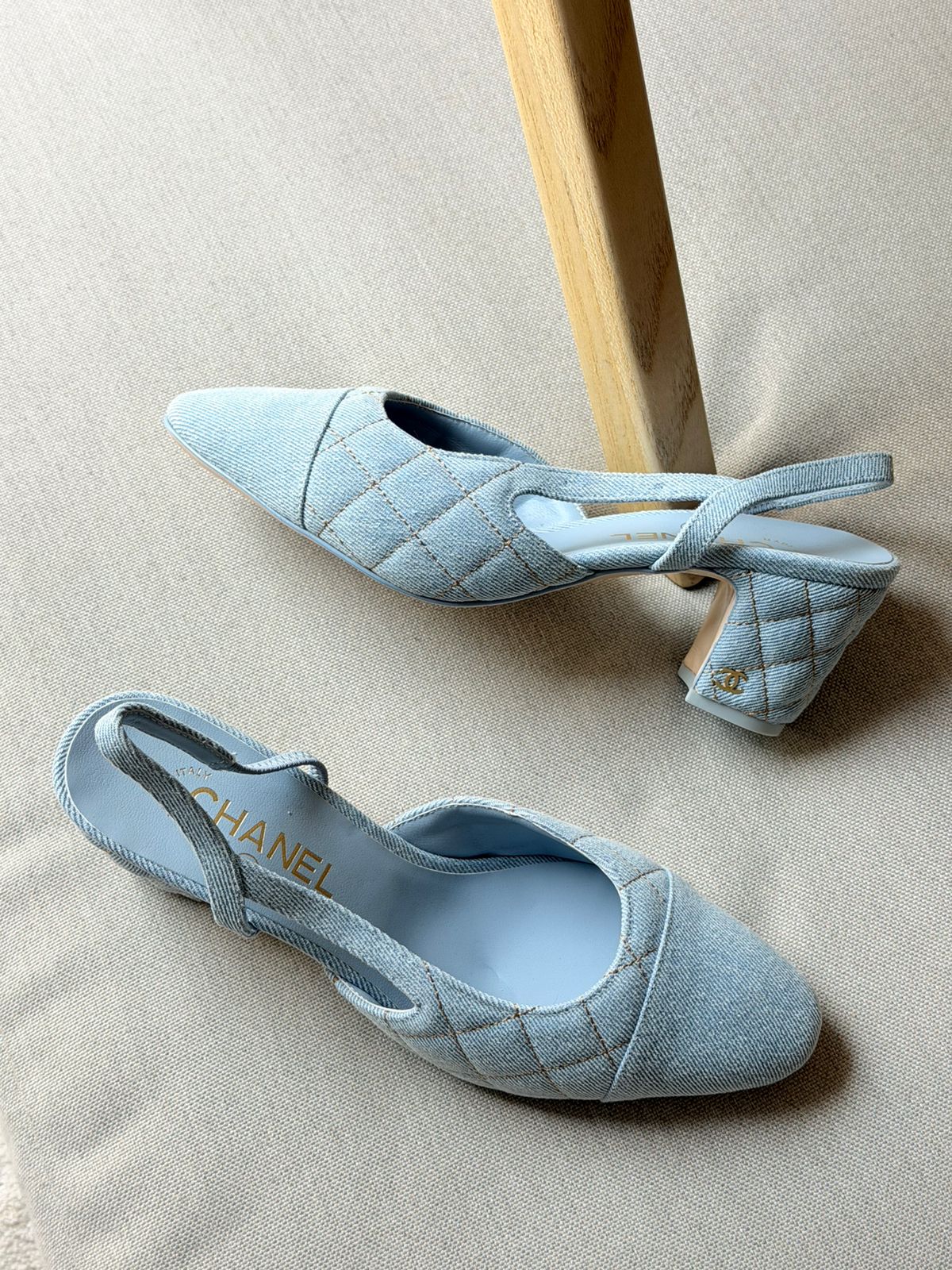 Chanel Slingback Heels