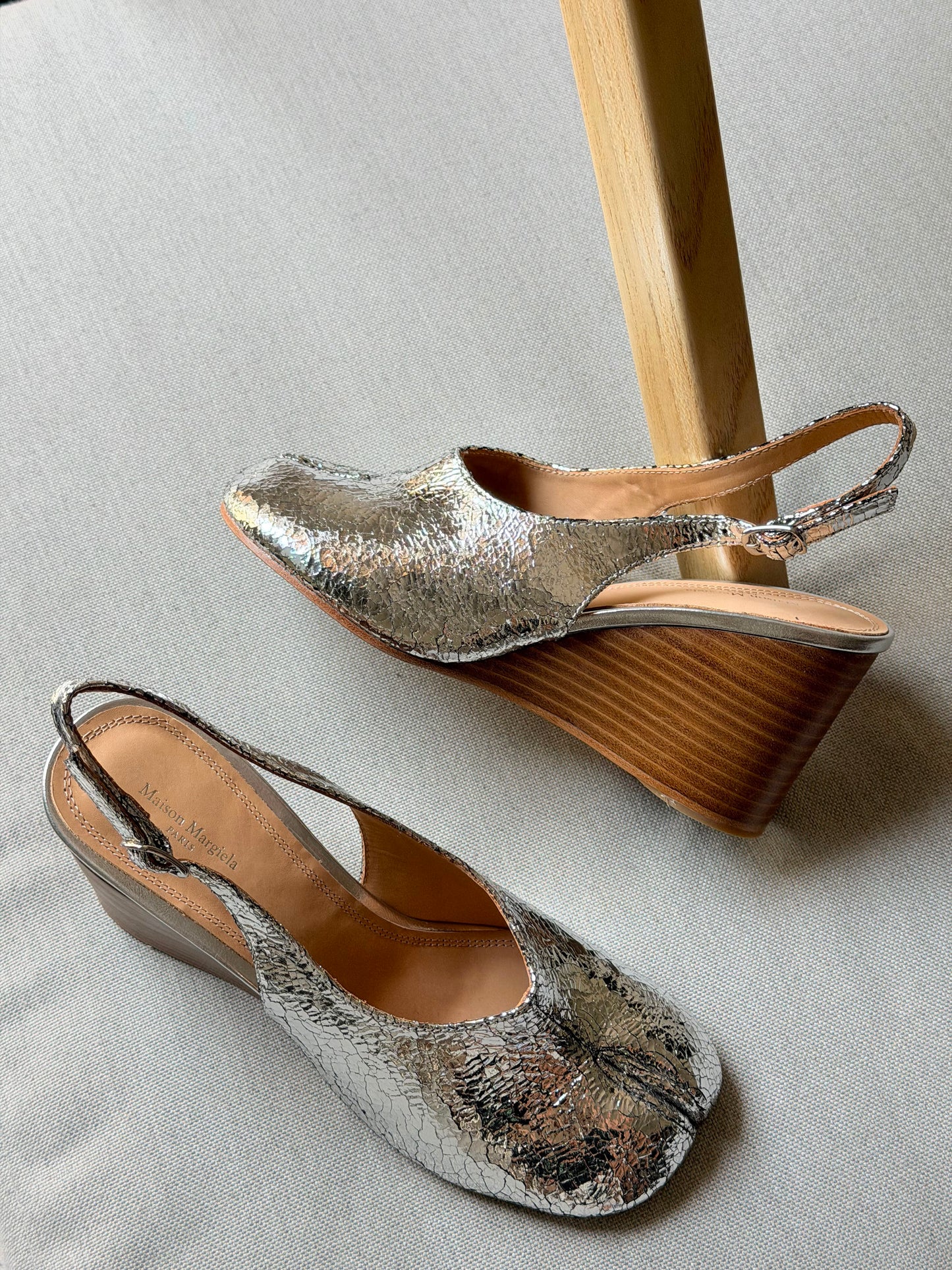 Chanel Maison Margiela Sandal Silver