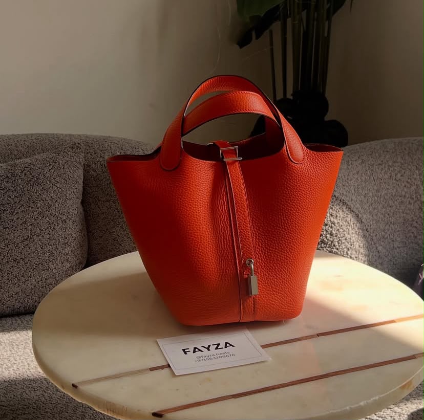 Hermès Picotin — orange