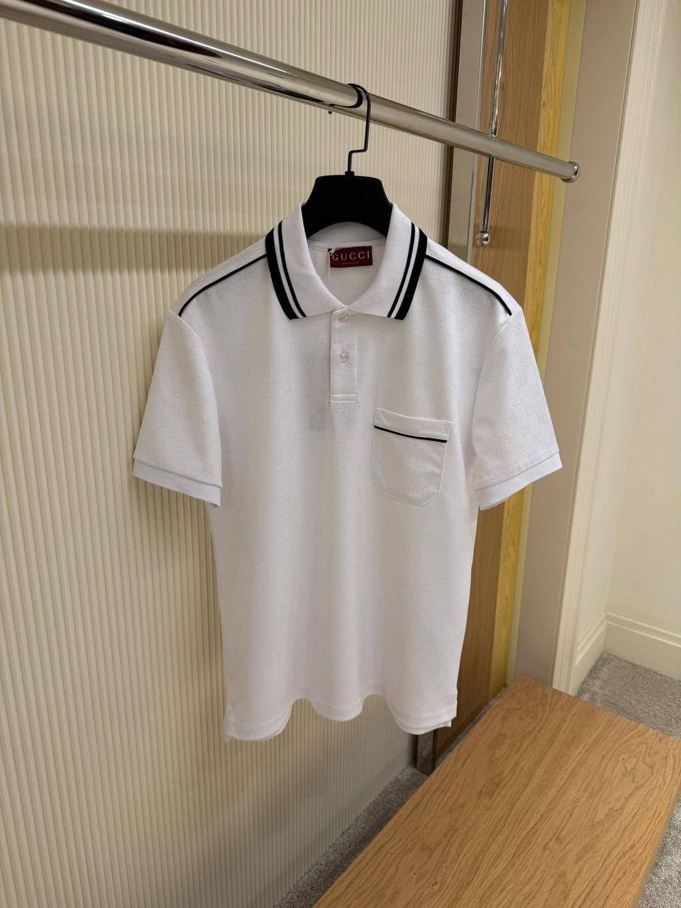 Burberry White Nova Check Cuff Shirt