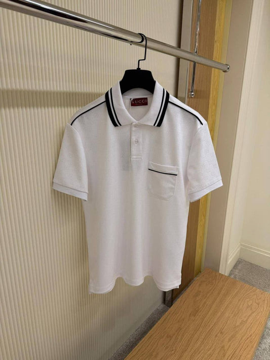 Burberry White Nova Check Cuff Shirt