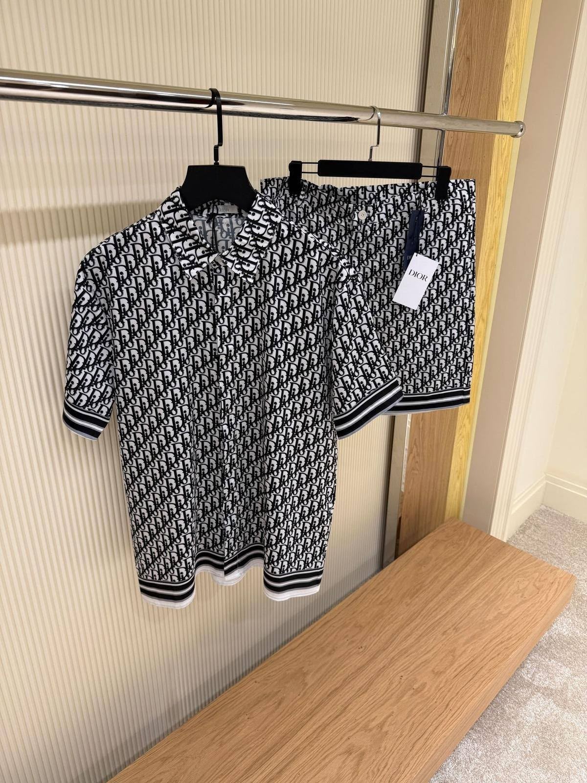 Dior Oblique Monogram Polo Set