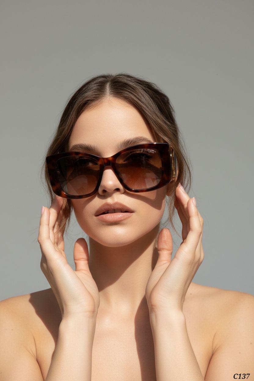 Chanel Tortoise Oversized Square