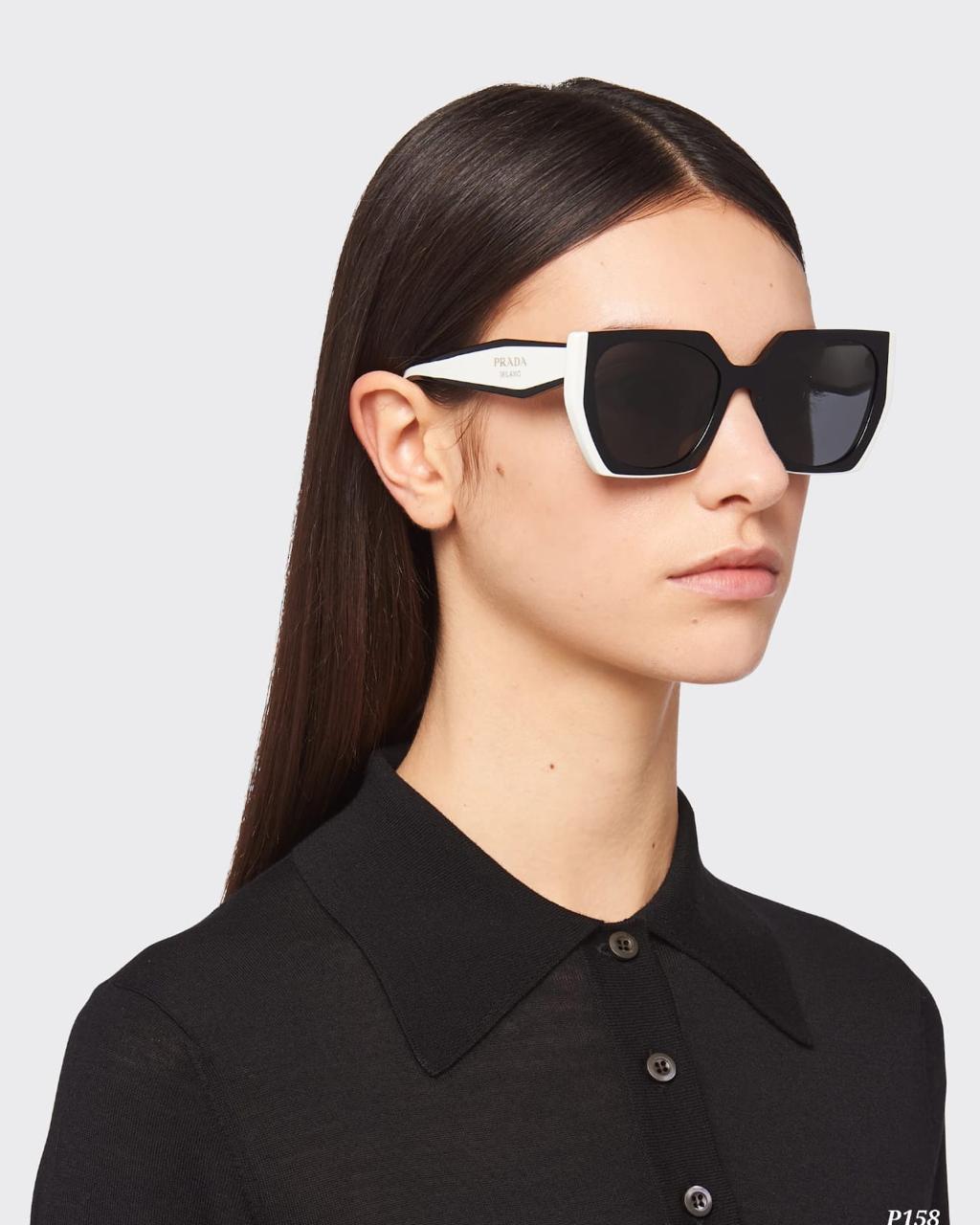 Prada Two-Tone Cat-Eye