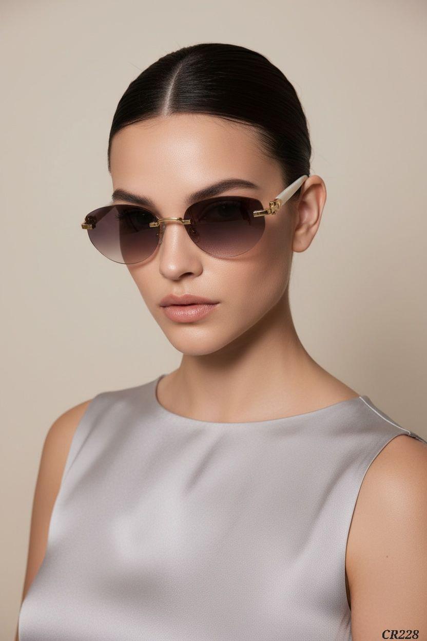 Cartier Rimless Sunglasses (CR228)