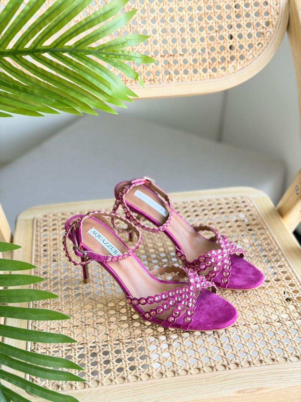 Tequila Sandal in Suede Leather