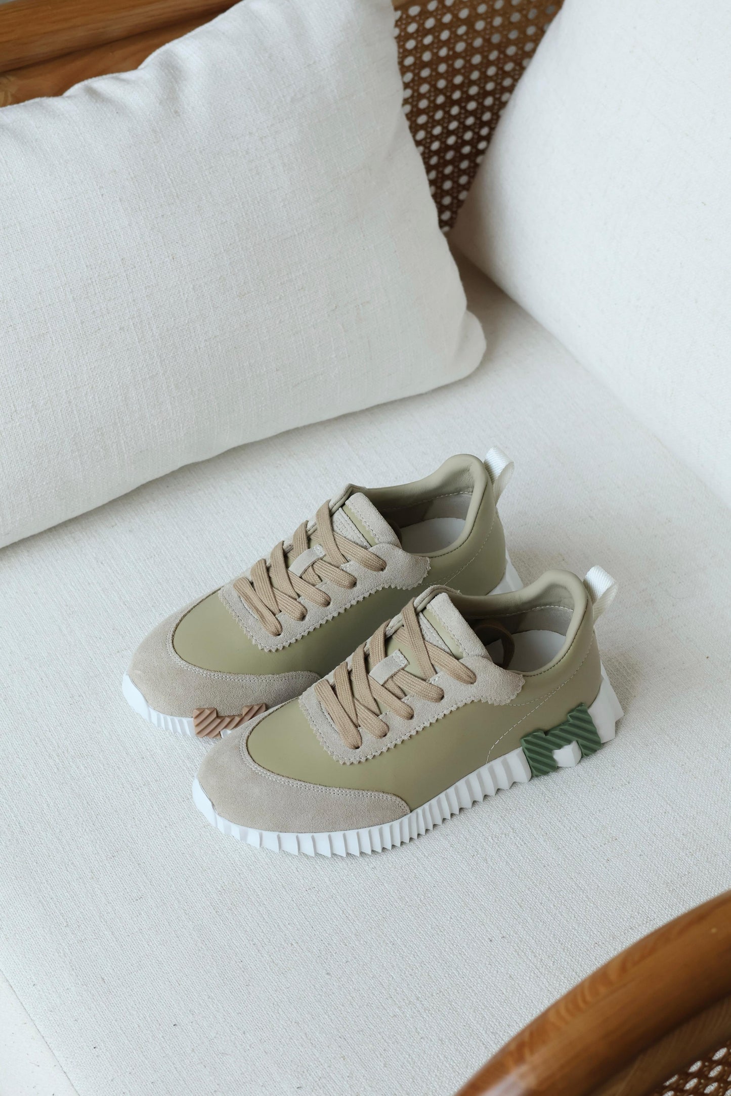 Hermes Bouncing Blanc Sneakers