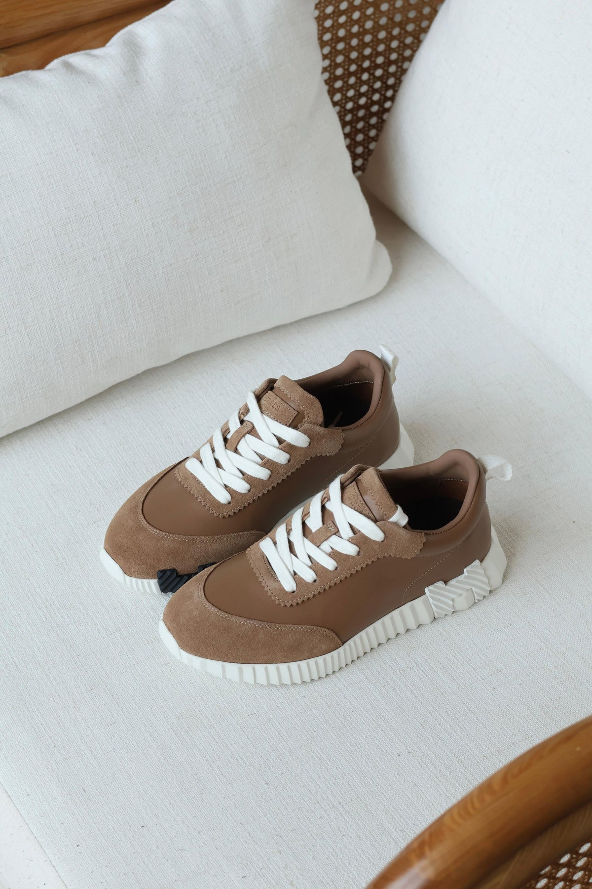 Hermes Bouncing Blanc Sneakers