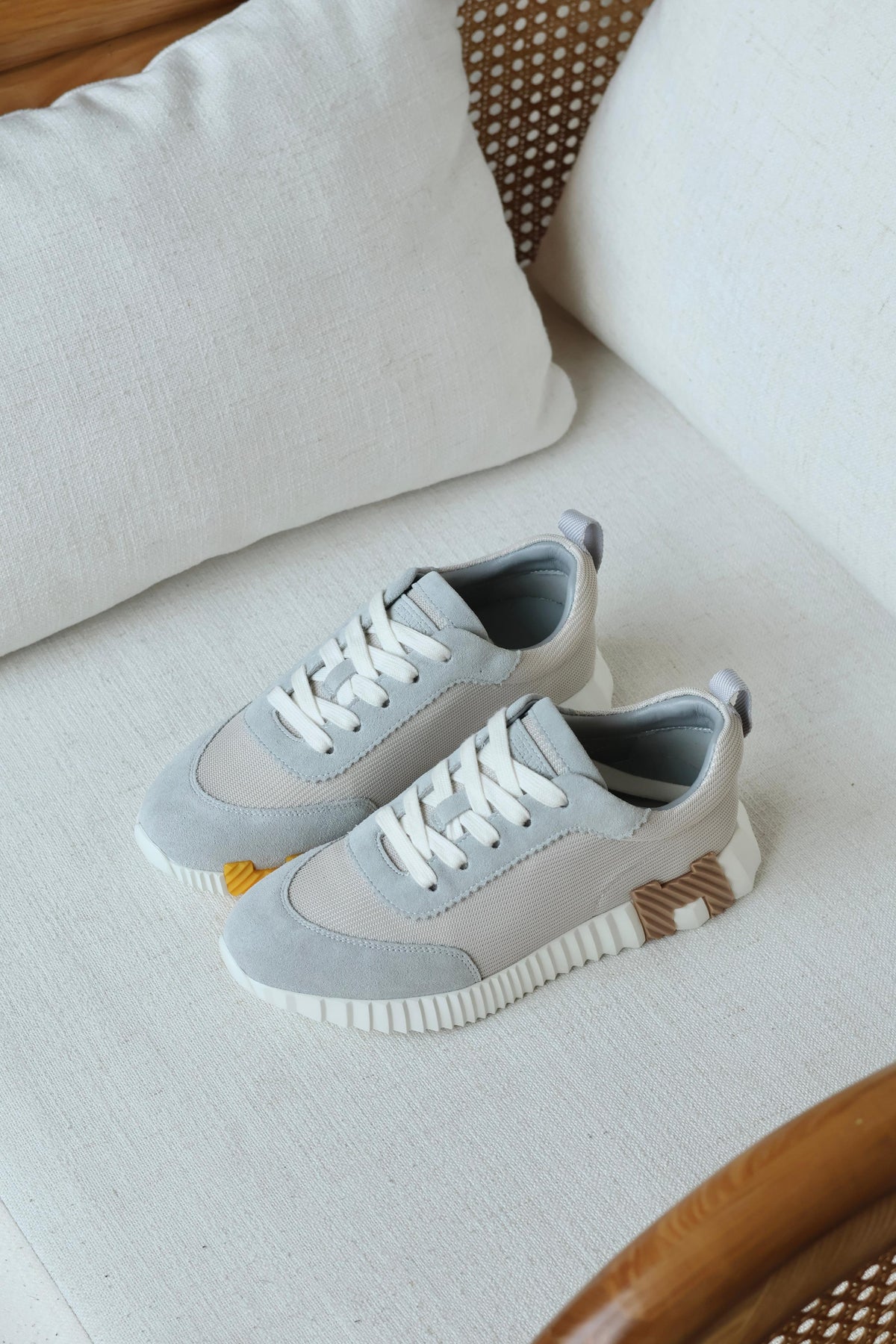 Hermes Bouncing Blanc Sneakers