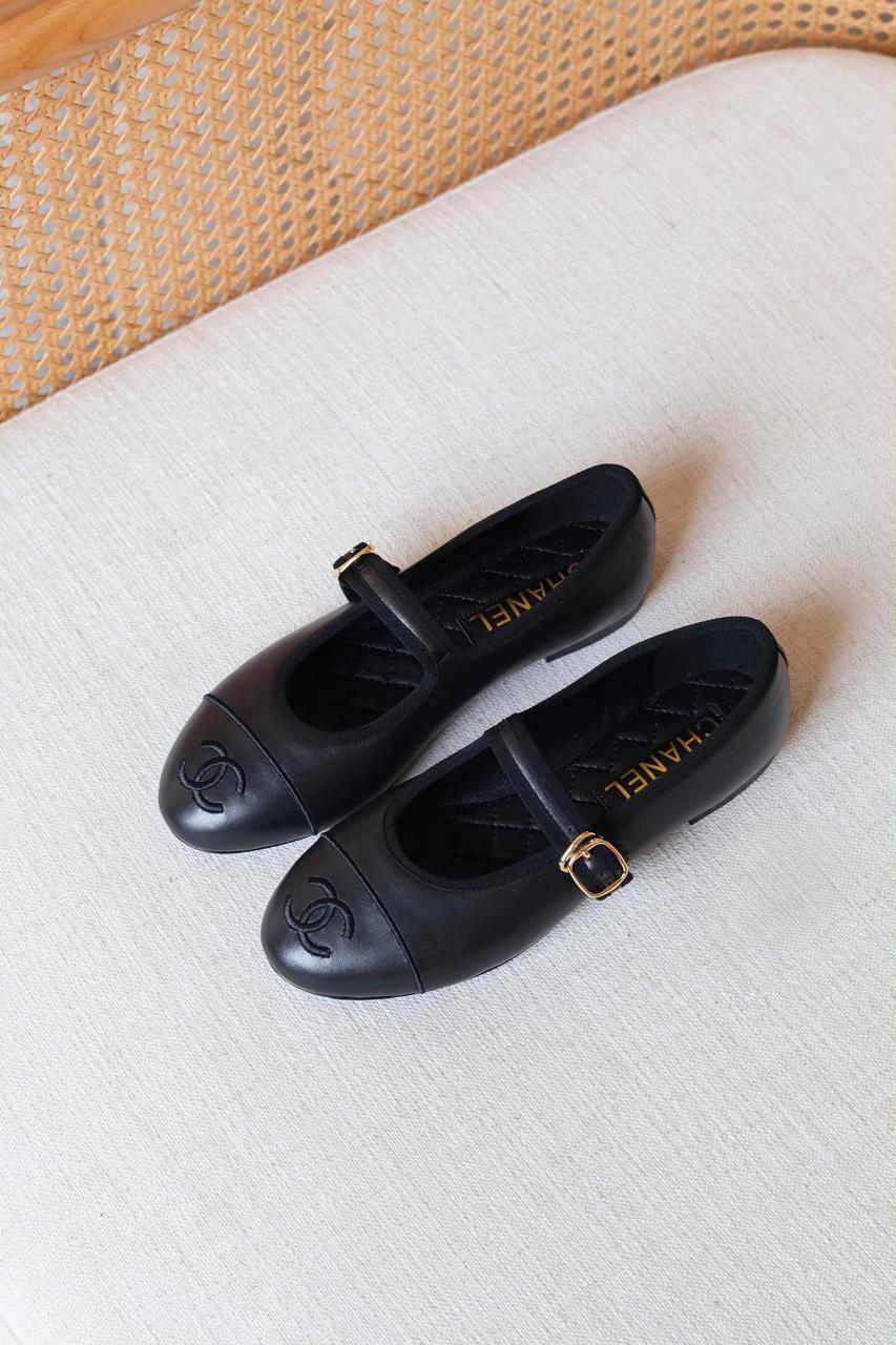 Chanel Ballerina Flat With Strap