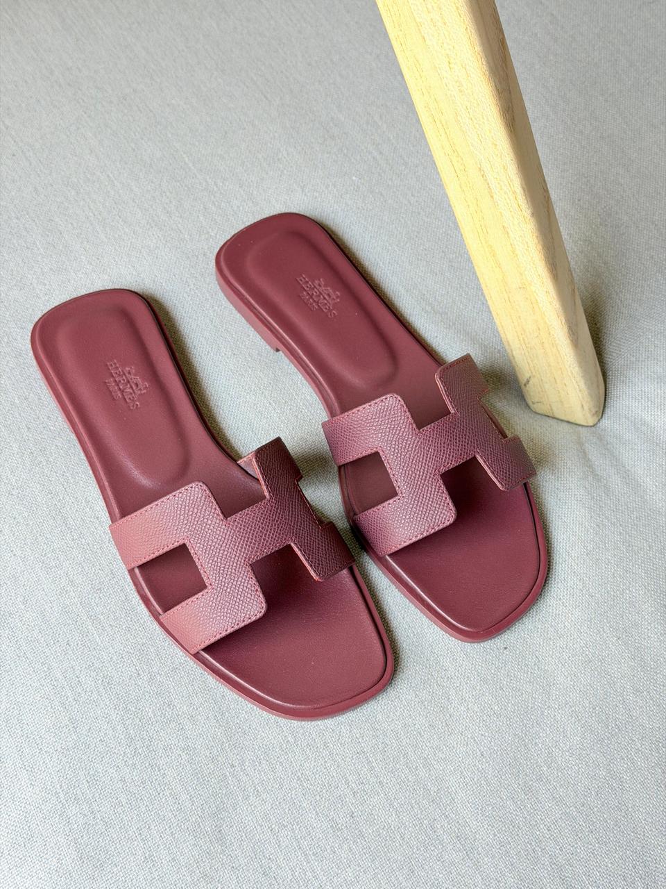 Hermes Oran Sandal Flat
