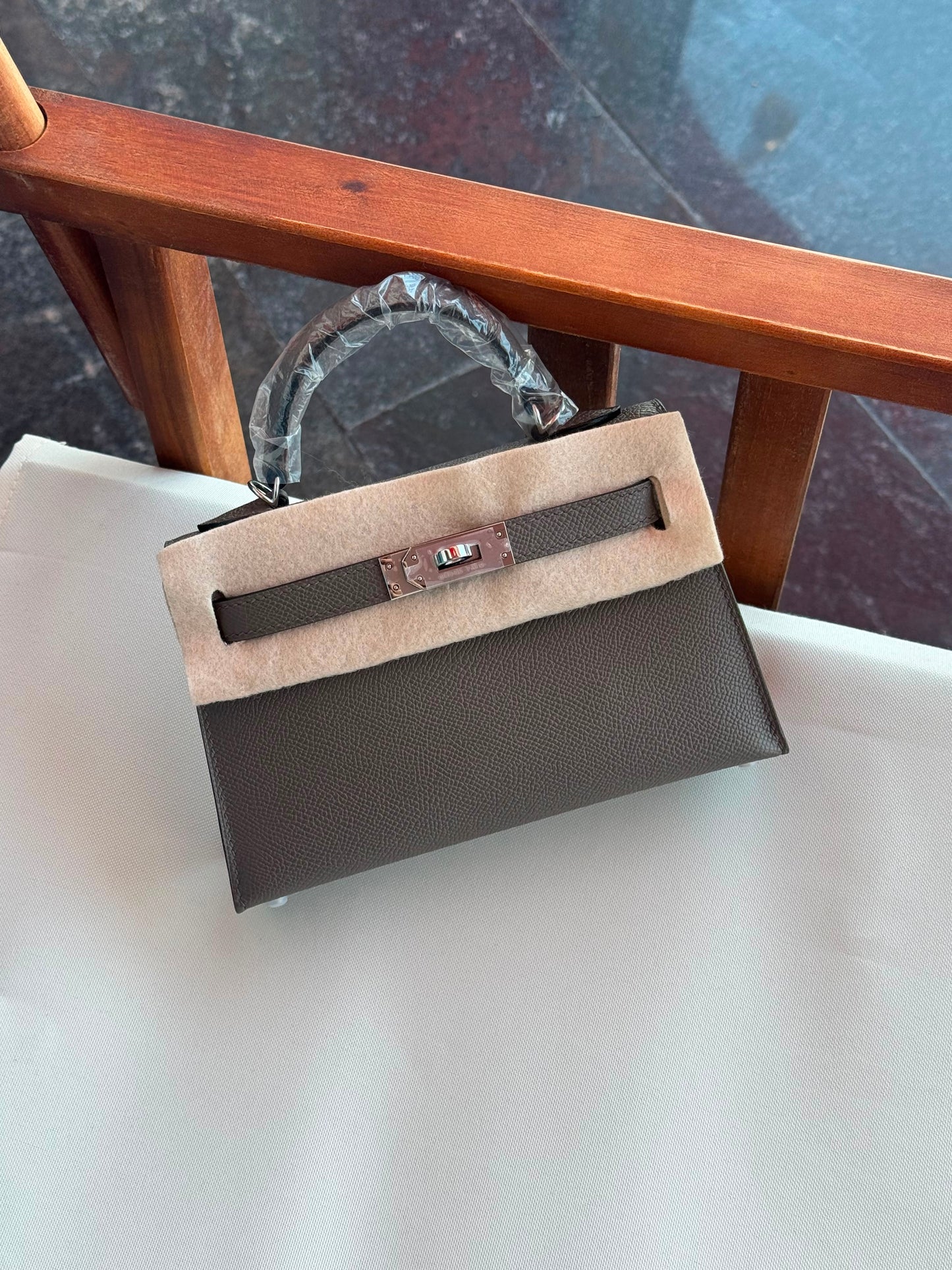 Hermes Kelly Epsom Leather 19 cm