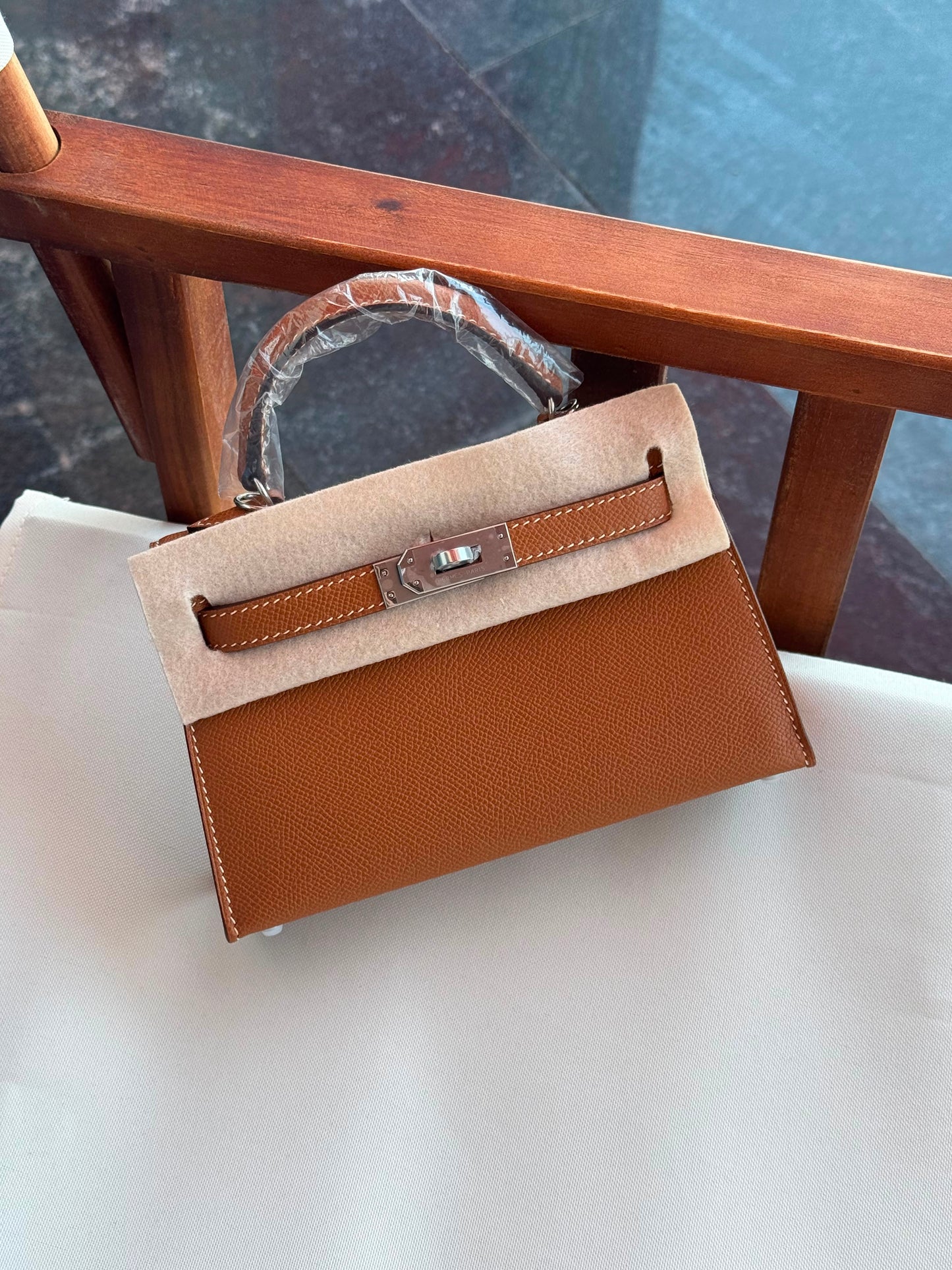 Hermes Kelly Epsom Leather 19 cm