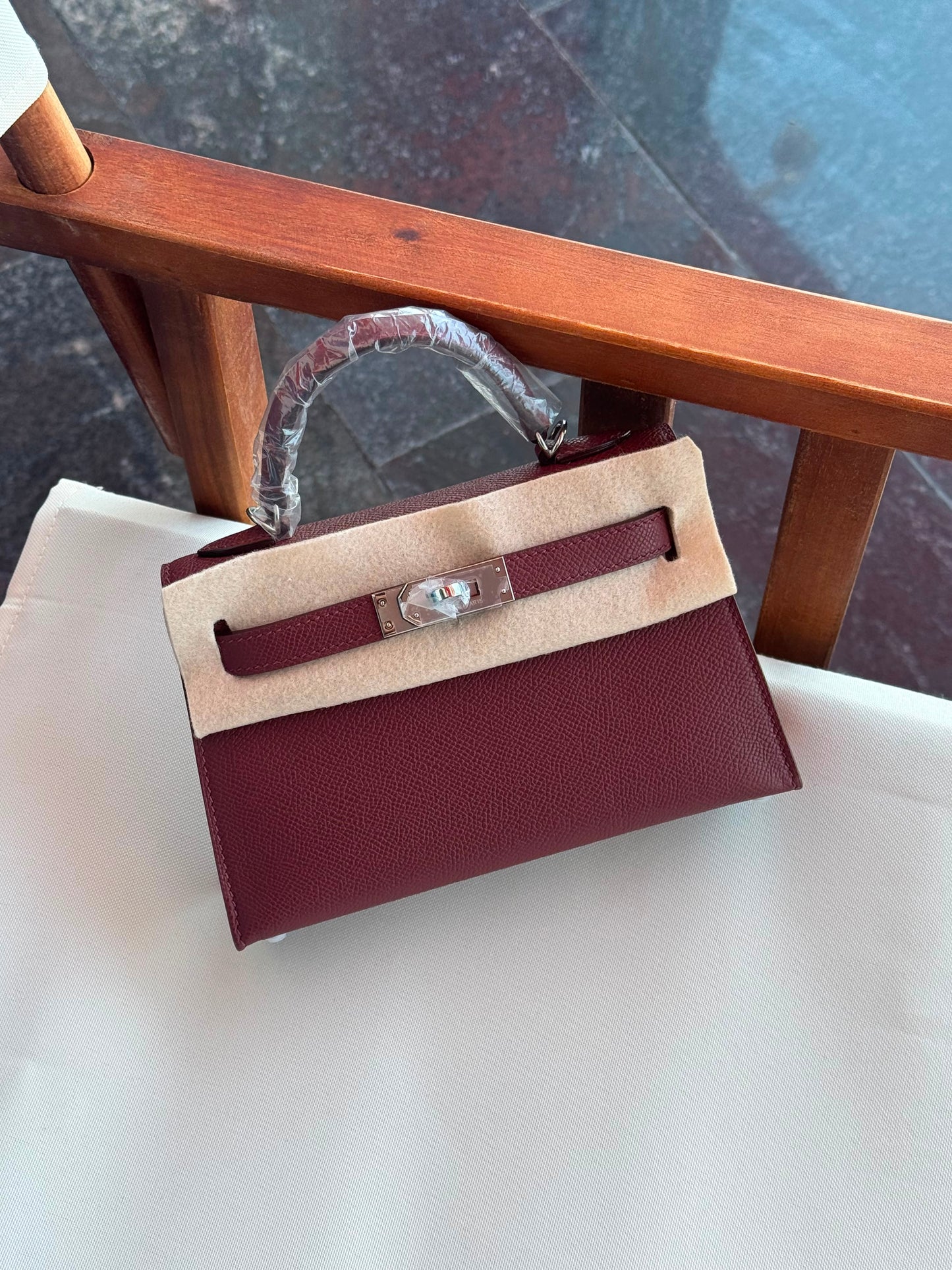 Hermes Kelly Epsom Leather 19 cm