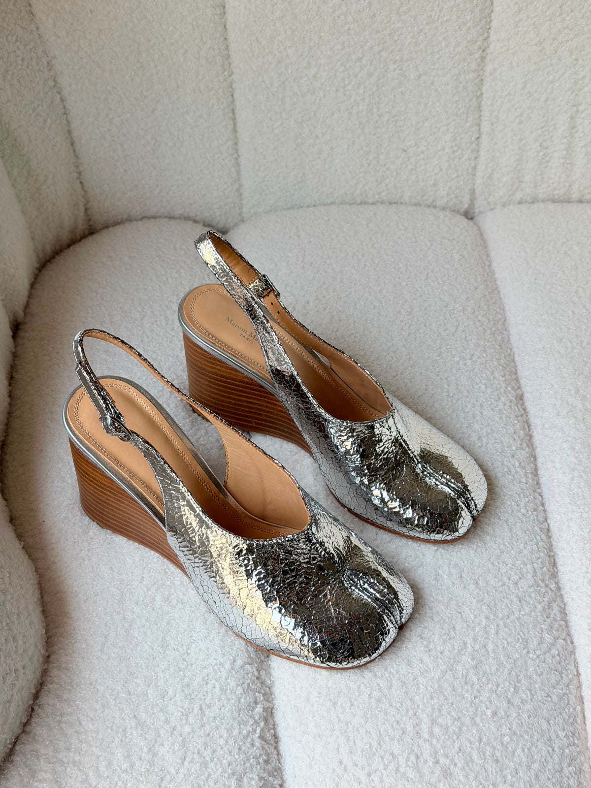 Chanel Maison Margiela Sandal Silver