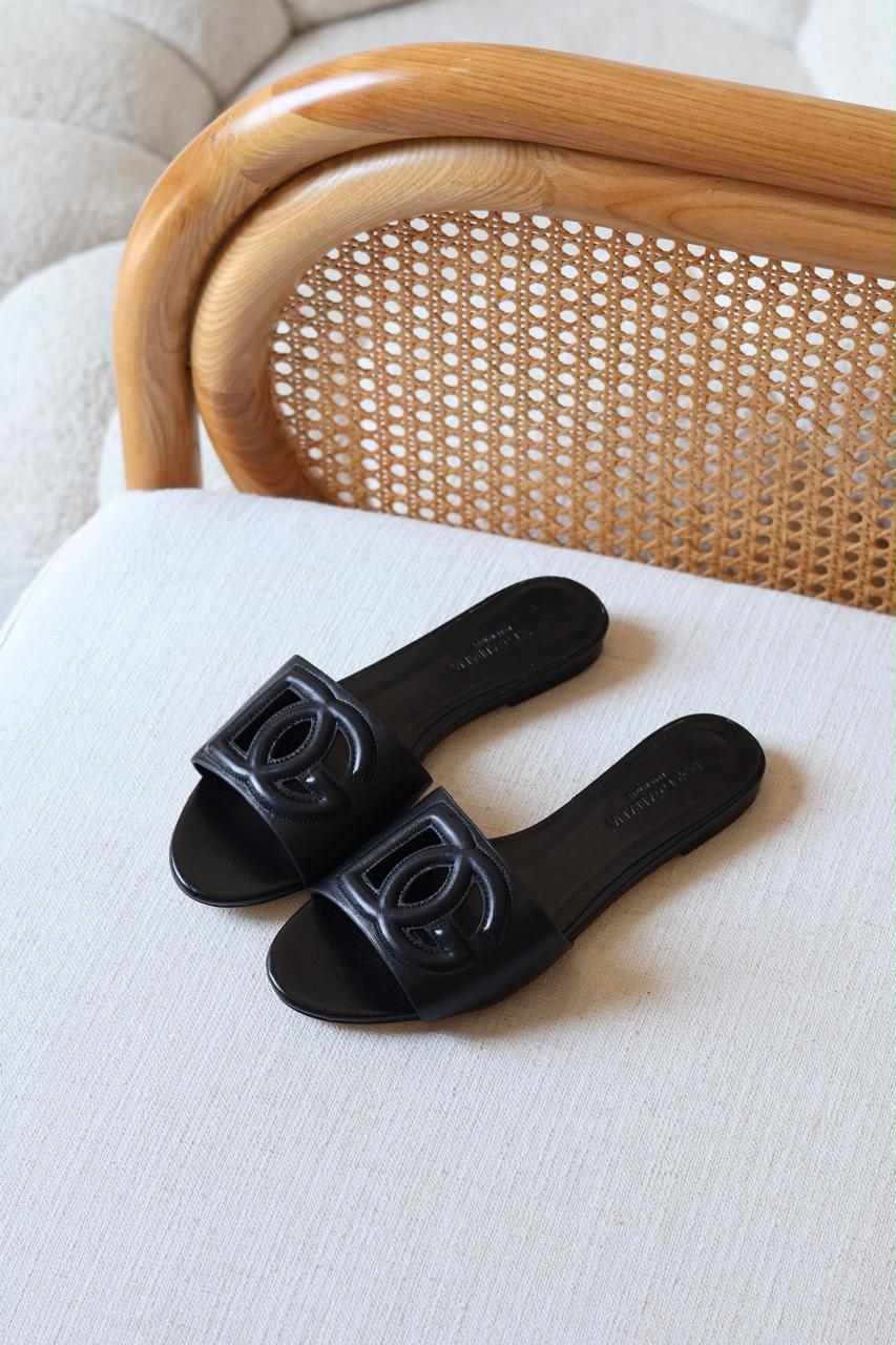 D&G Soft Leather Flat