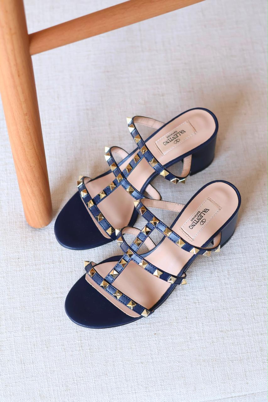 Valentino Garavani Rockstud Leather Heels