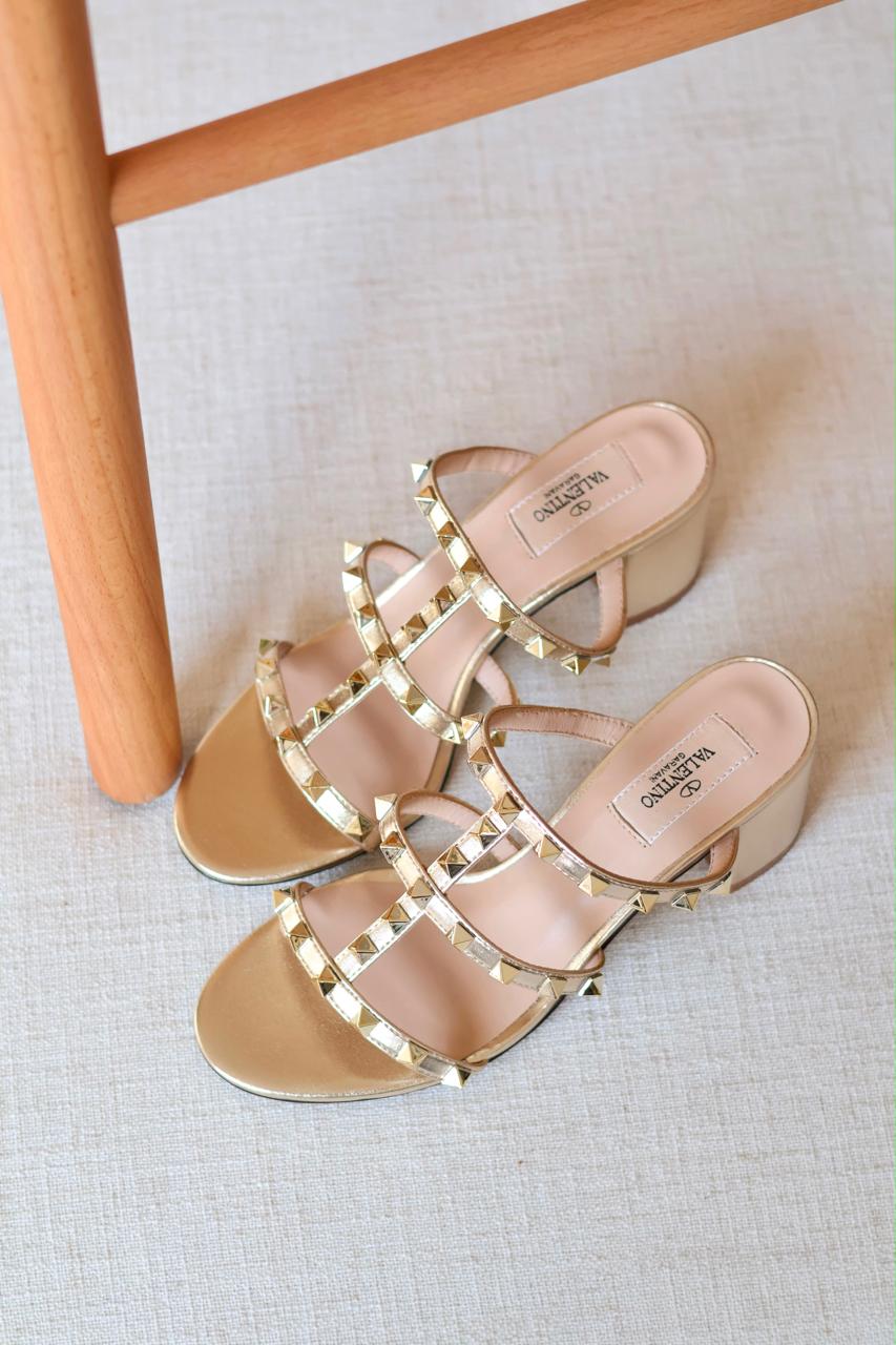 Valentino Garavani Rockstud Leather Heels