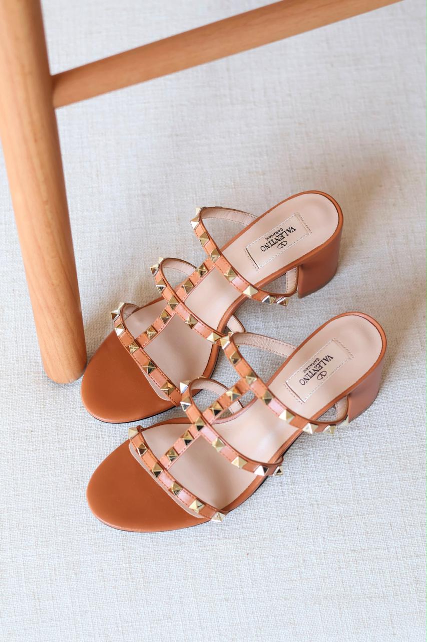 Valentino Garavani Rockstud Leather Heels