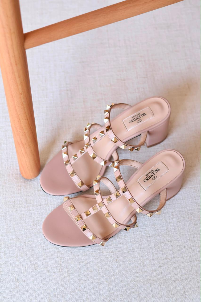 Valentino Garavani Rockstud Leather Heels