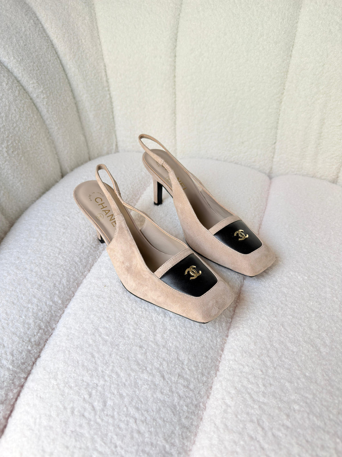 Chanel Slingback Heel