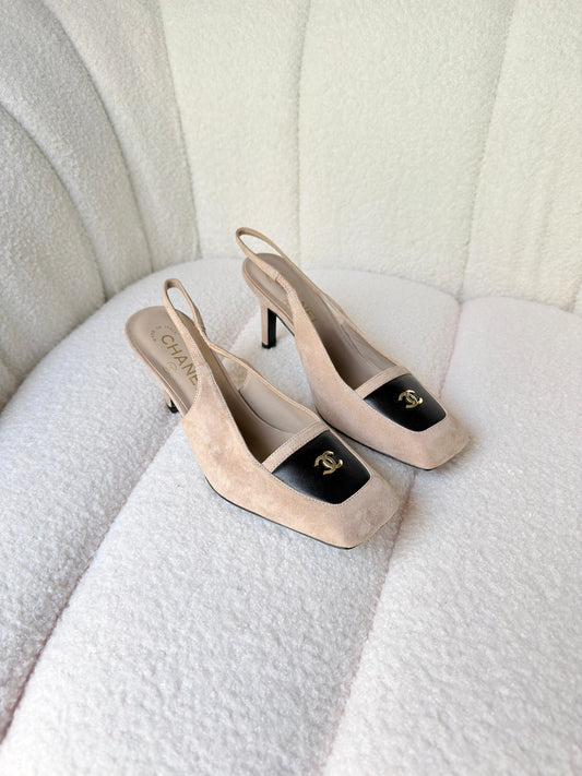 Chanel Slingback Heel