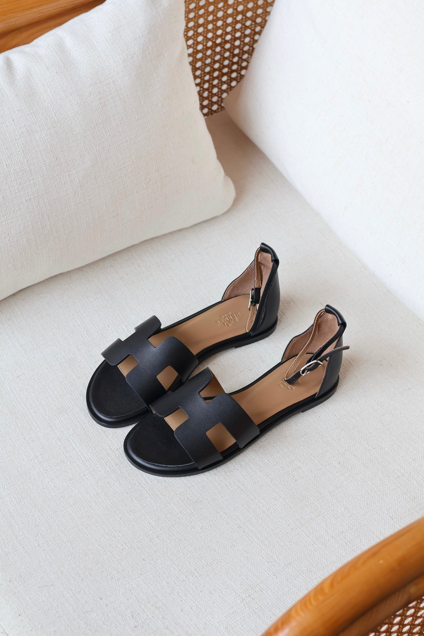 Hermes Slingback Flat Sandals