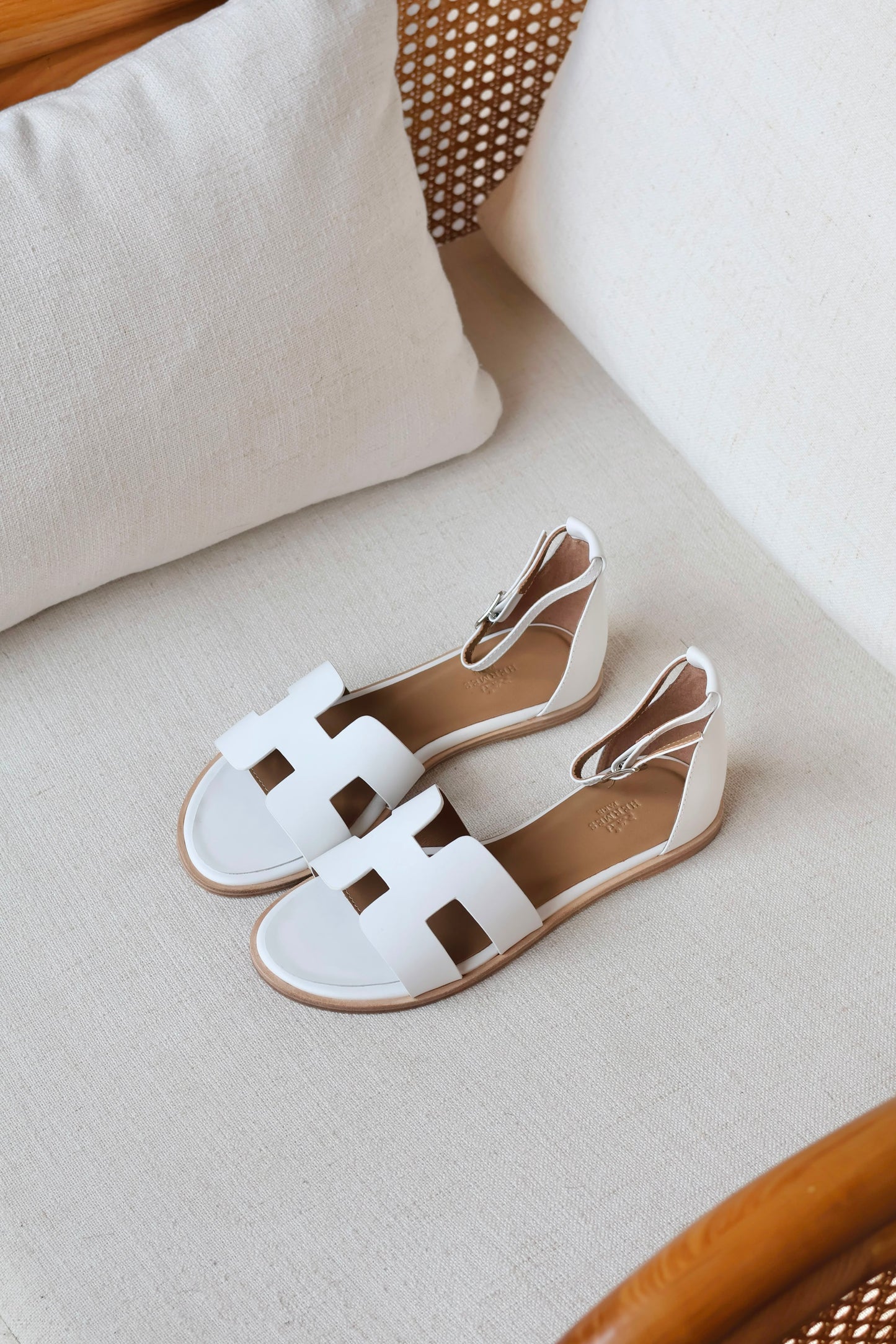 Hermes Slingback Flat Sandals