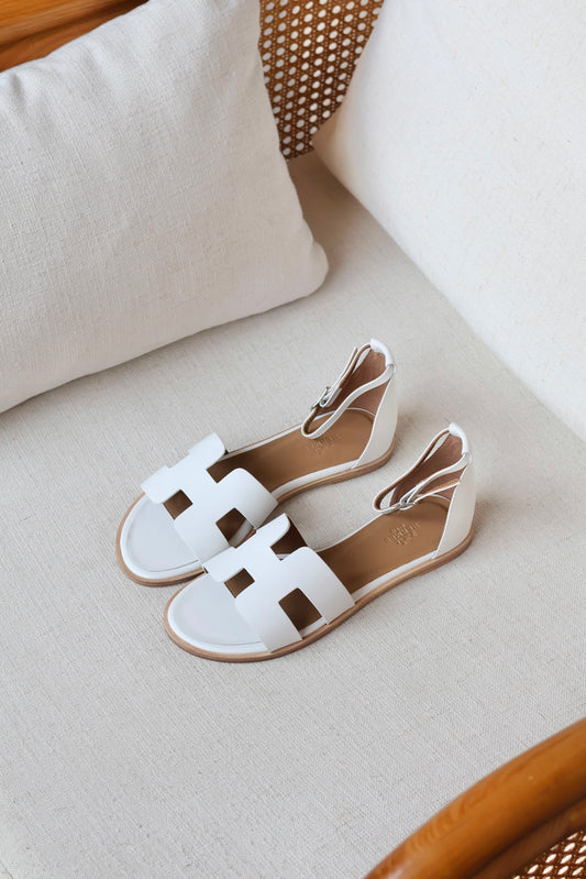 Hermes Slingback Flat Sandals